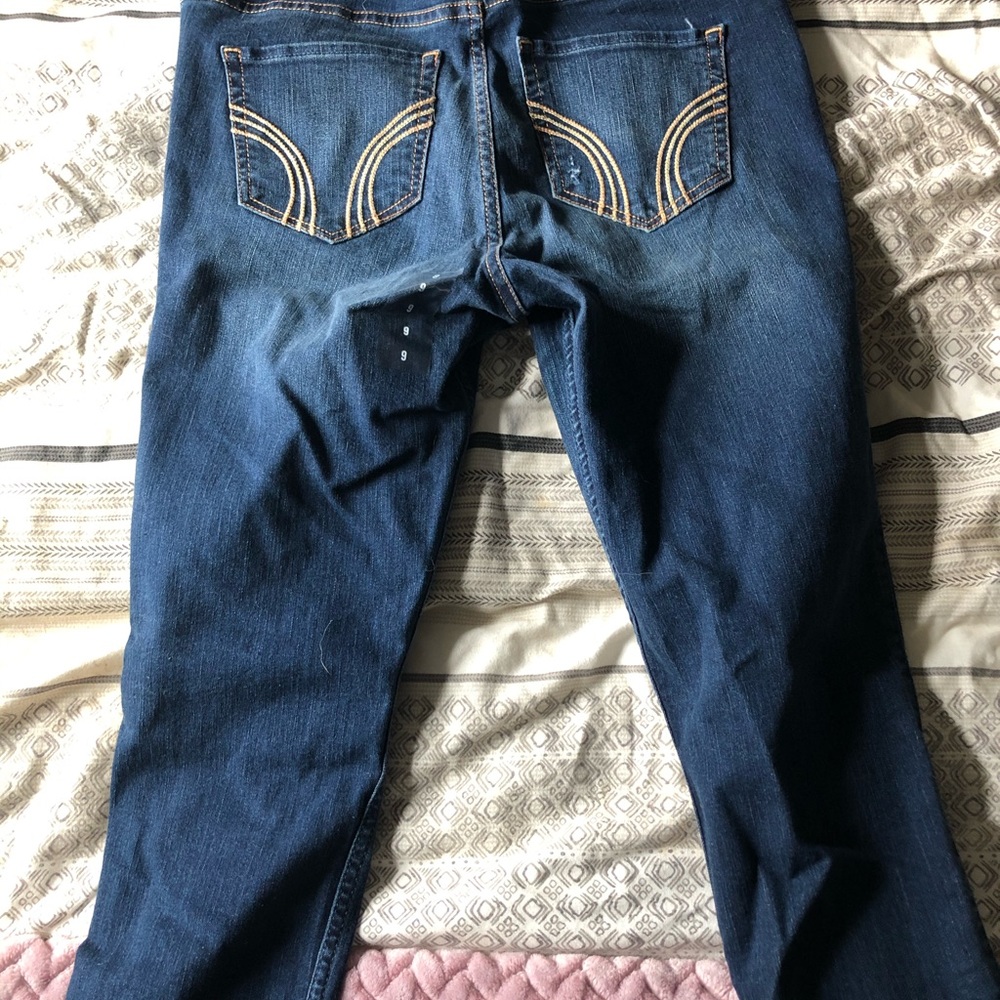 Hollister distressed high rise super skinny jean - Picture 2 of 5